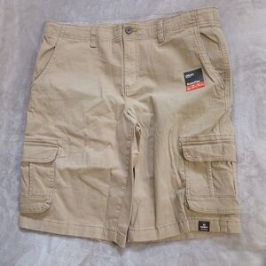 Boys HUSKY Khaki Cargo Shorts 20